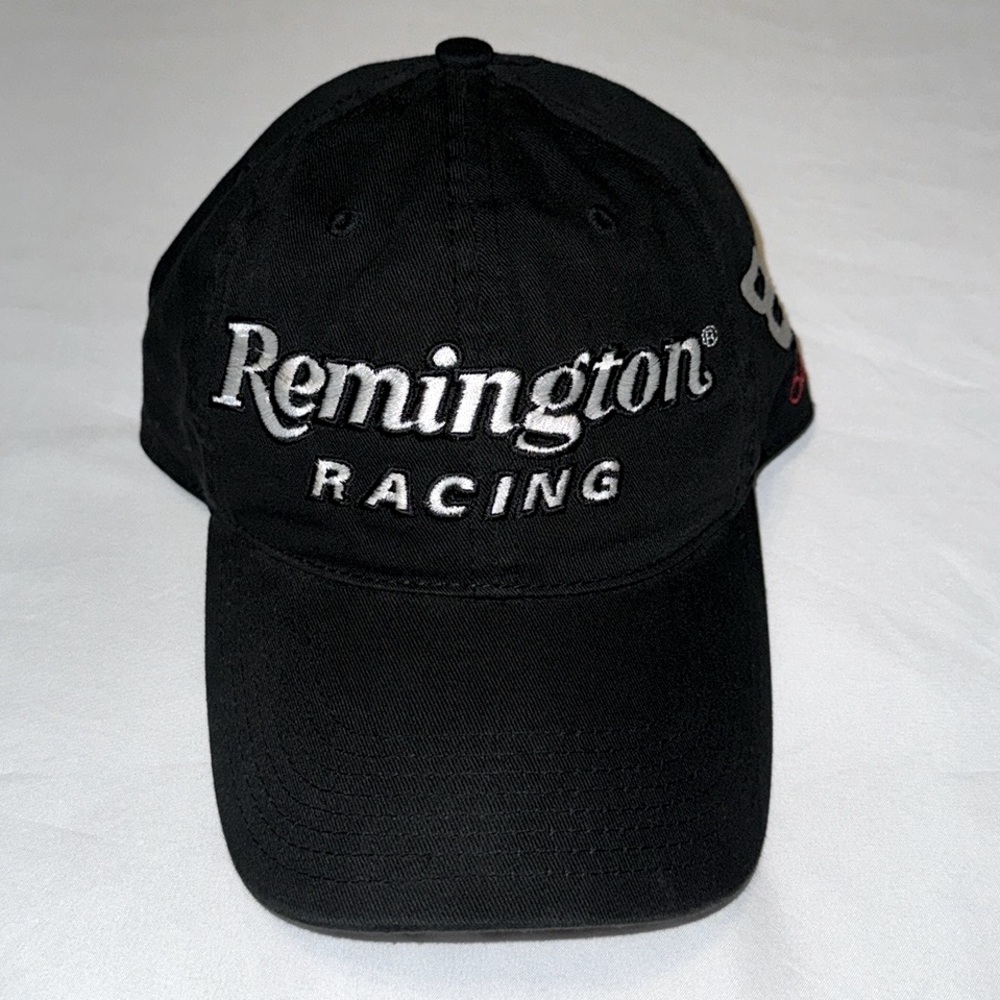 Vintage NASCAR Remington Racing Cotton Embroidered Dale Jr 8 Strap back Cap NEW